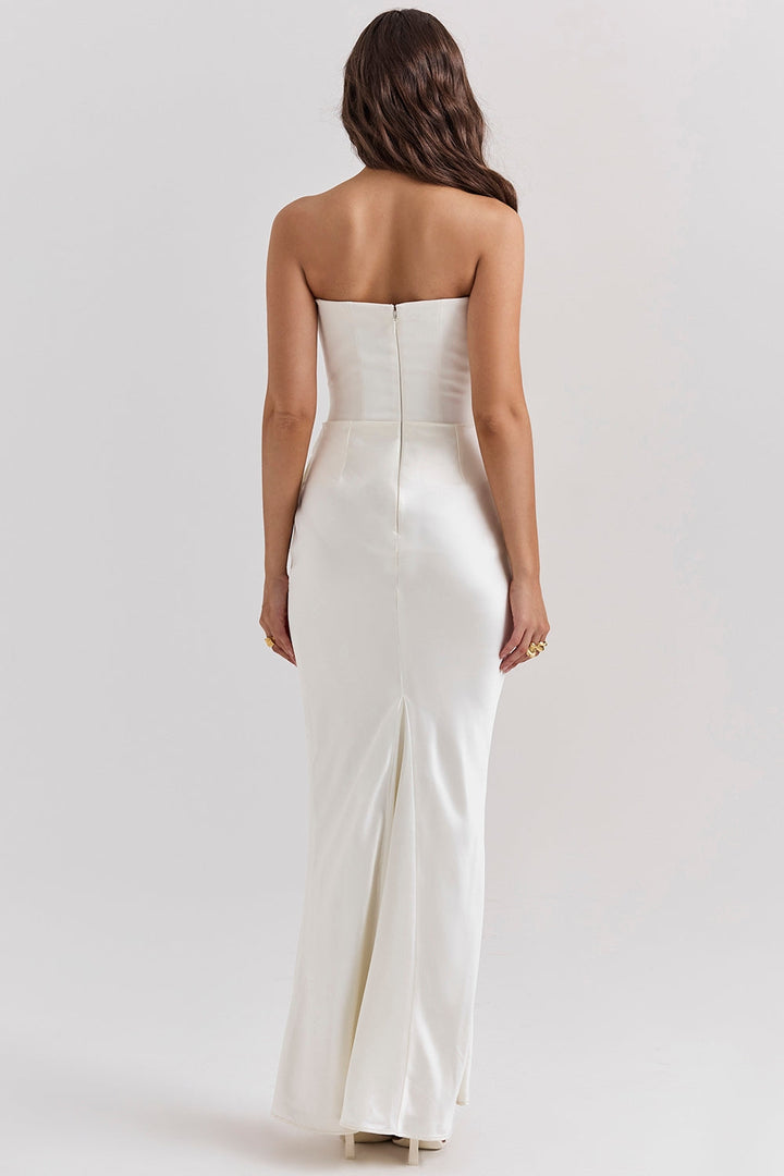 Elin® Maxi Klänning – Satin