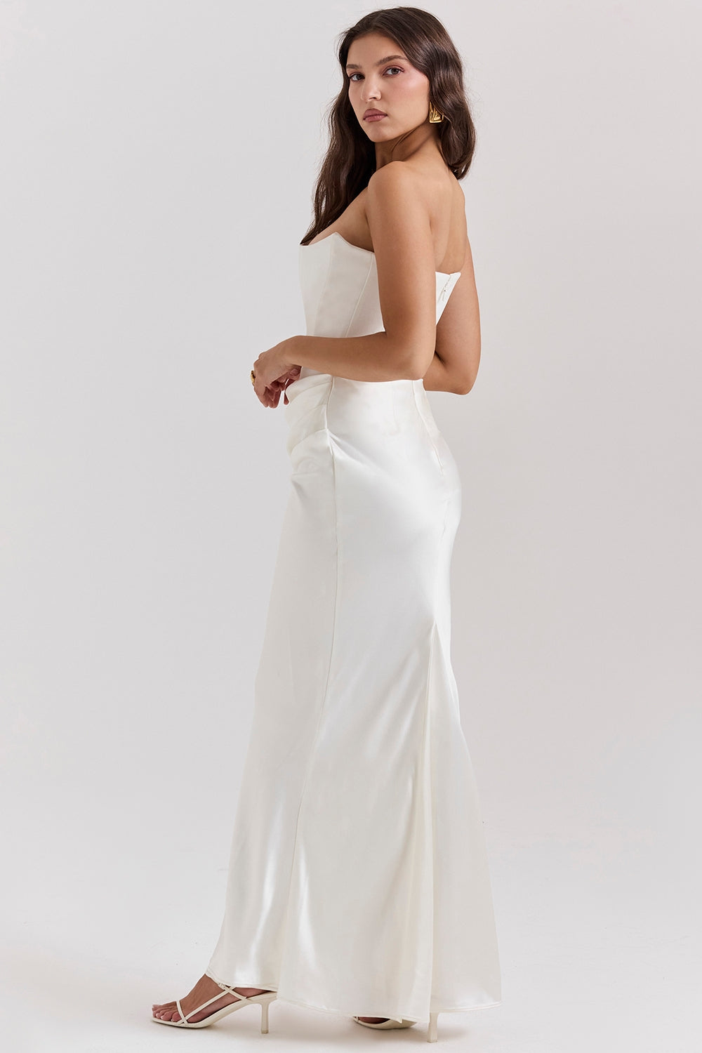 Elin® Maxi Klänning – Satin