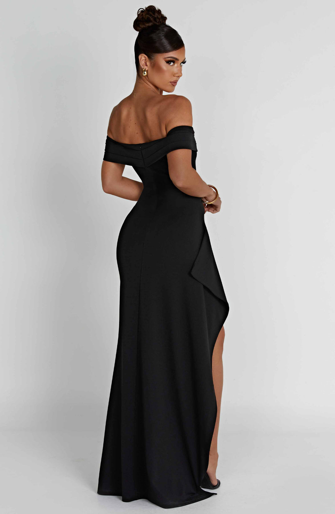 Elin® Maxi Dress – Off-Shoulder & Bardot