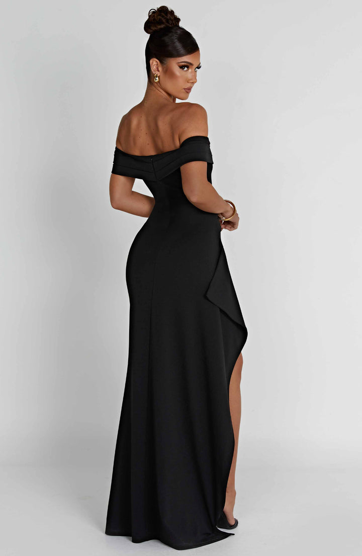 Elin® Maxi Dress – Off-Shoulder & Bardot