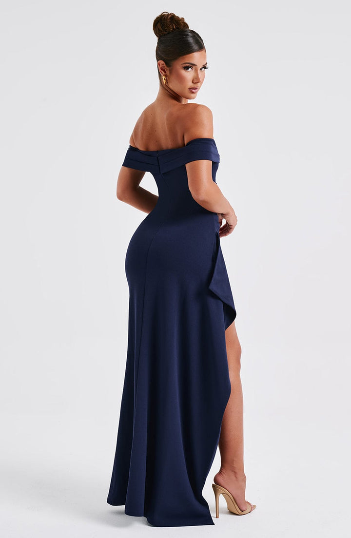 Elin® Maxi Dress – Off-Shoulder & Bardot
