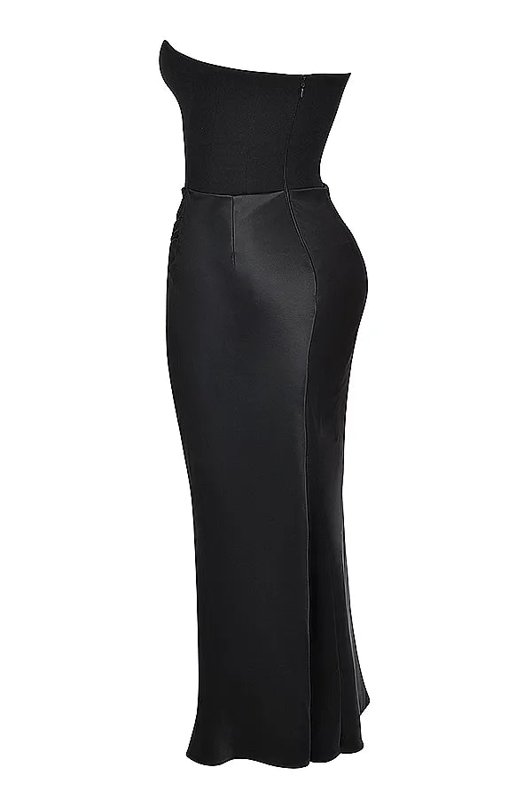 Elin® Maxi Klänning – Satin