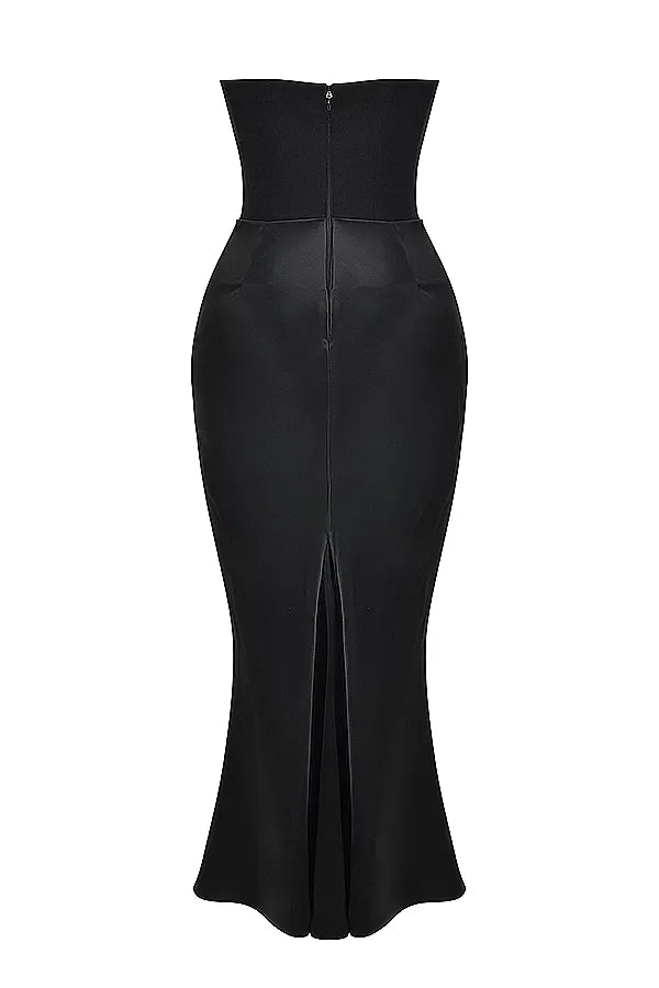 Elin® Maxi Klänning – Satin